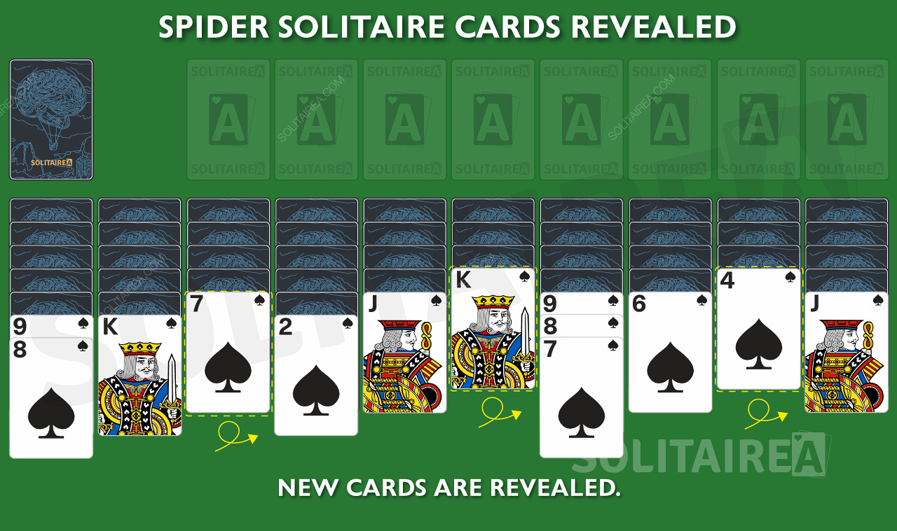 One Suit Spider Solitaire is een van de populairste geduldspelletjes.