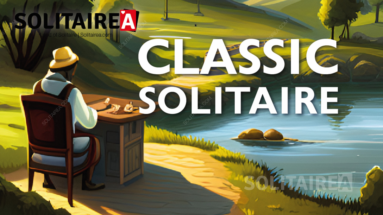Speel Classic Solitaire en dompel je onder in het originele spel